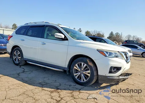 2017 Nissan Pathfinder Sl z USA, uszkodzony, nr VIN 5N1DR2MM8HC651723